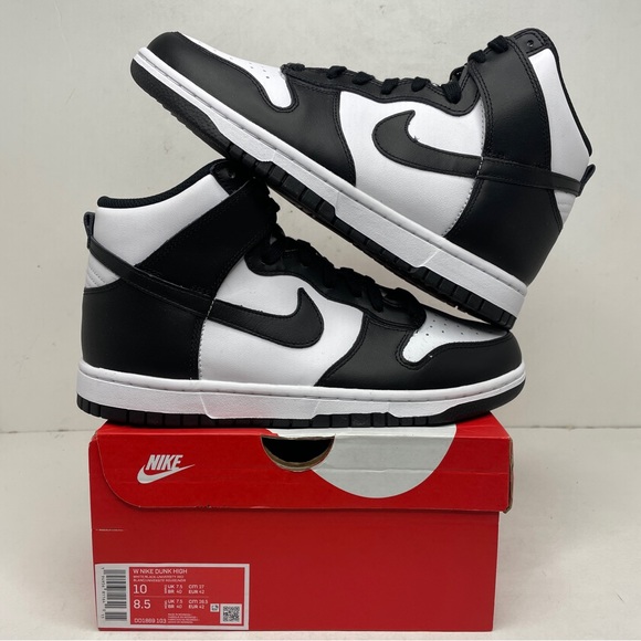 Nike Shoes - Nike Dunk High WMNS “Panda/Black White” 2023